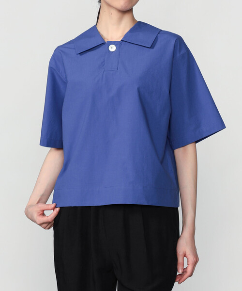 nicolson&nicolson ブラウス シャツ 半袖 nicholson ＆ nicholson