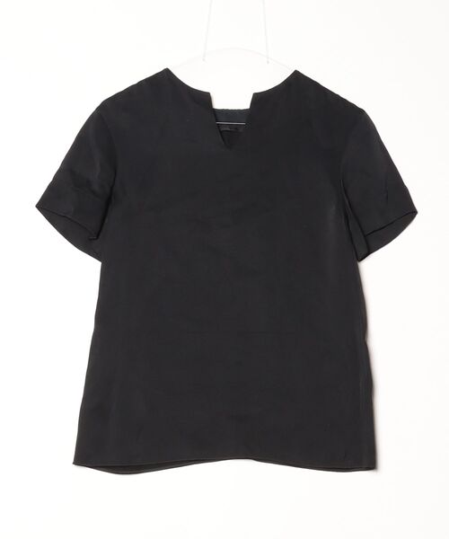 【CELINE/セリーヌ】プレーンノースリーブブラウスシャツ　ブラック　黒　36 CELINE（セリーヌ） 半袖ブラウス 34 ブラック レディース : ZOZOTOWN