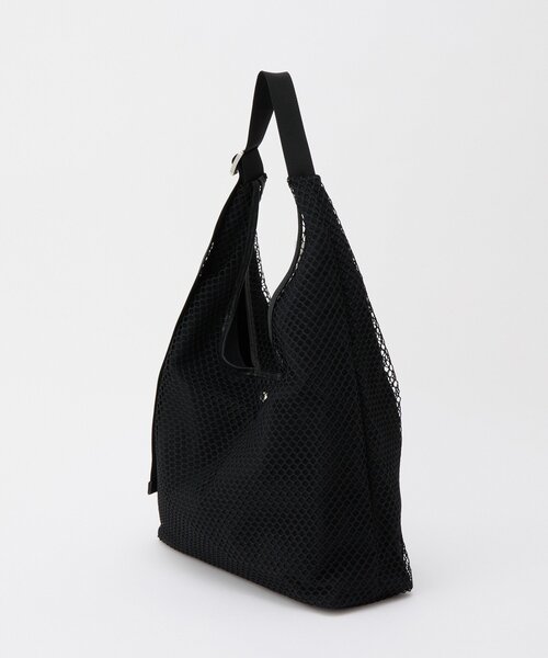 ◎未使用級◎russet ラシット　ボディバッグ　ショルダーバッグ　ブラック russet（ラシット） ショルダーバッグ バッグ メッシュホーボーバッグ