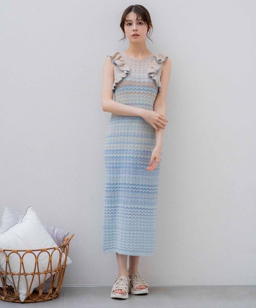 「NOELA」 フラットサンダル M ブラック レディース_画像8