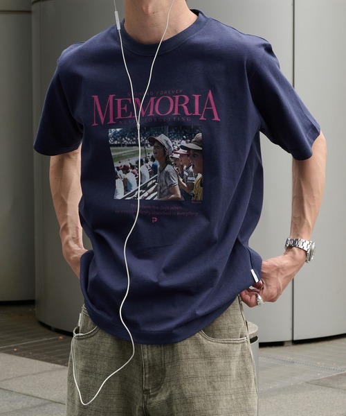 Perushu tシャツ Graphic Assorted Print T-Shirt／グラフィック