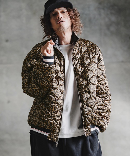 GLIMCLAP スカジャン mj11697-Reversible Souvenir Bomber Jacket
