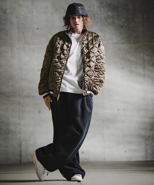 GLIMCLAP スカジャン mj11697-Reversible Souvenir Bomber Jacket