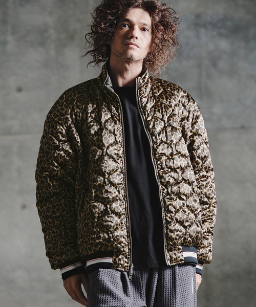 GLIMCLAP スカジャン mj11697-Reversible Souvenir Bomber Jacket