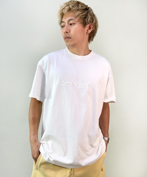 「Carhartt WIP」 半袖Tシャツ X-LARGE ホワイト メンズ_画像4