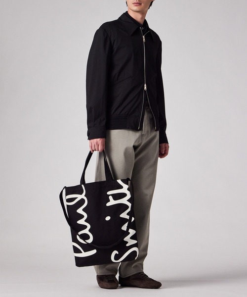 Paul Smith（ポール・スミス） トートバッグ “Cropped Logo” コットン