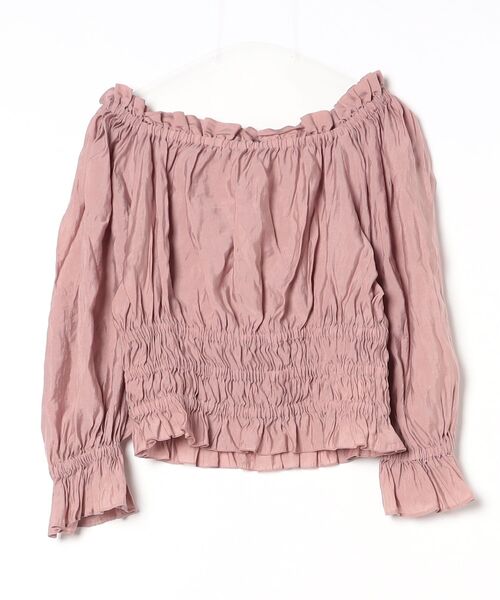 Her lip to ローズスリーブブラウス ピンクМ Her lip to 長袖ブラウス FREE ピンク レディース : ZOZOTOWN Yahoo!店
