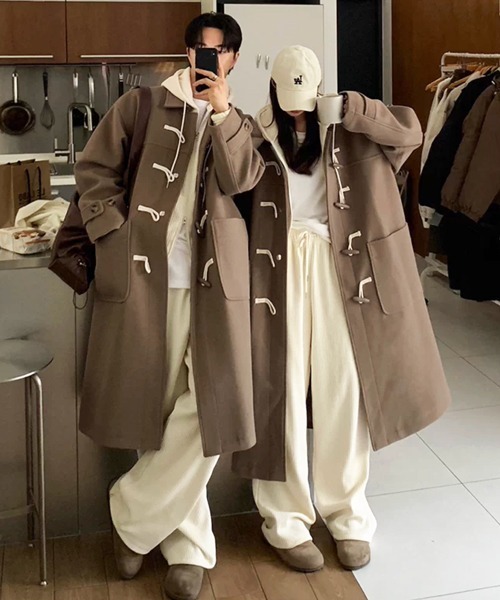 NOWLE（ノウル） ダッフルコート コート 「NOWLE」ステンカラー ロング