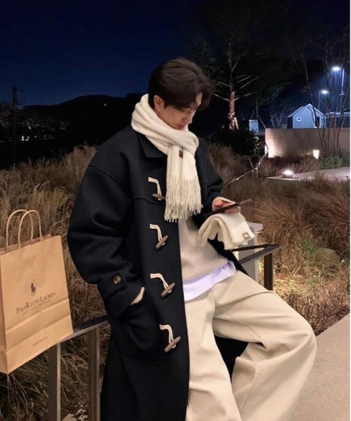 NOWLE（ノウル） ダッフルコート コート 「NOWLE」ステンカラー ロング