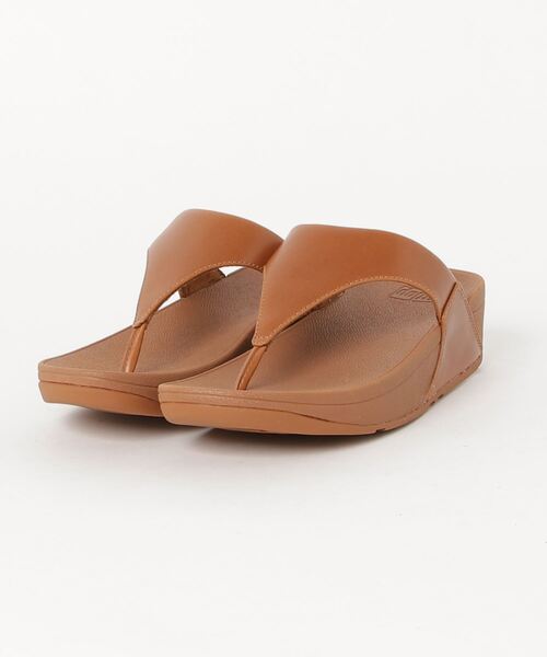 FitFlop（フィットフロップ） 厚底 サンダル LULU LEATHER TOEPOST