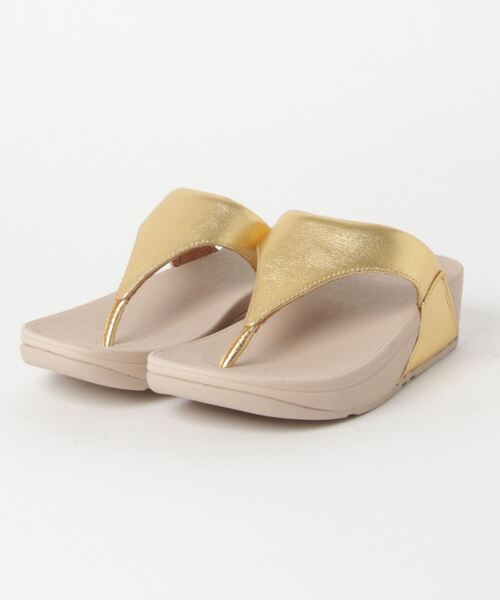 FitFlop（フィットフロップ） 厚底 サンダル LULU LEATHER TOEPOST