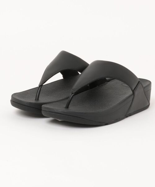 FitFlop（フィットフロップ） 厚底 サンダル LULU LEATHER TOEPOST
