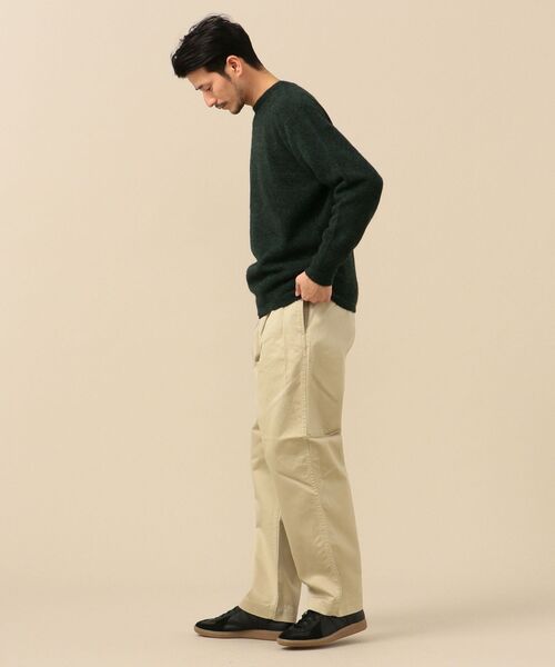 SHIPS チノパンツ　カーキ SHIPS｜シップス（メンズ）のチノパンツ（グリーン・カーキ/緑色
