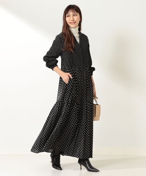 ワンピース Ne Quittez Pas コットンツイル ドットワンピース Zozotown Paypayモール店 通販 Paypayモール