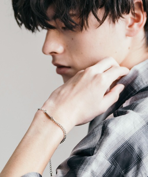 Rocky Monroe ブレスレット チャーム付きデザインチェーン