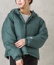FILA コート アウター フィラ ワンポイントロゴ中綿ショート丈