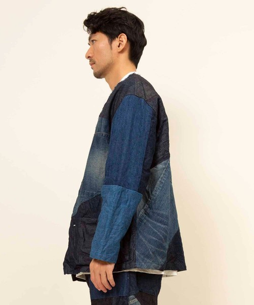 Johnbull（ジョンブル） ジャケット ノーカラージャケット 「rebear by