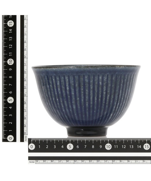 Francfranc（フランフラン） 食器 美濃焼 丼 しのぎ ブルー : ZOZOTOWN