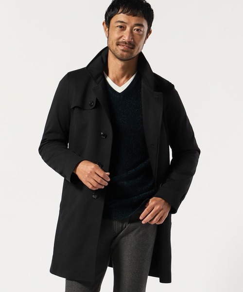 TETE HOMME」 トレンチコート X-LARGE ブラック メンズ : 80348604 