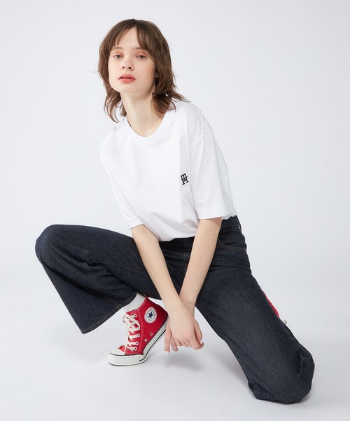 tシャツ モノグラムエンブロイドTシャツ メンズ レディース | TOMMY HILFIGER | 20