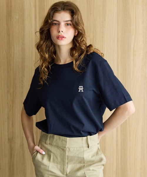 tシャツ モノグラムエンブロイドTシャツ メンズ レディース | TOMMY HILFIGER | 04