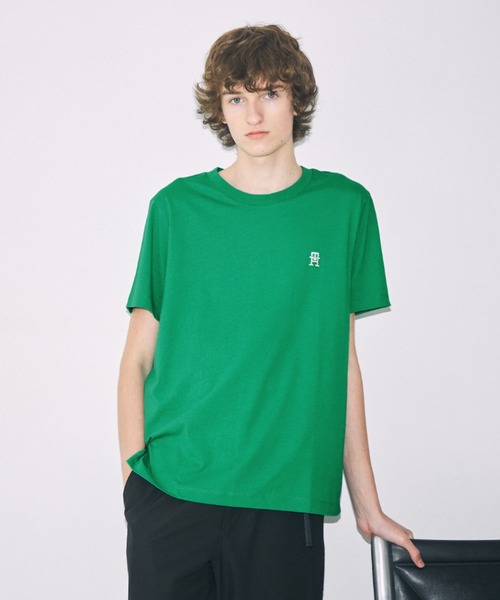 tシャツ モノグラムエンブロイドTシャツ メンズ レディース | TOMMY HILFIGER | 18