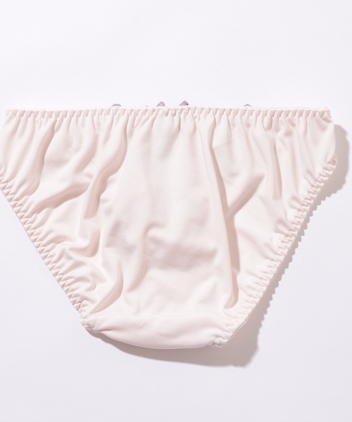 ブラジャー ショーツセット レトロ フラワー 刺繍 ノンワイヤー ブラジャー＆ショーツ | Lace Ladies | 10