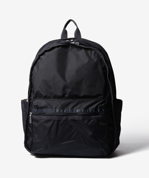 新品タグ付 レスポ ルートバッグパック リュック 黒 ブラック 二層式 男女兼用 LeSportsac（レスポートサック） デイバック リュック LeSportsac