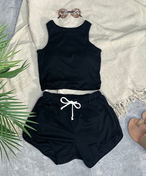 ムラサキスポーツ（MURASAKI SPORTS） 水着 アメリカンスリーブ