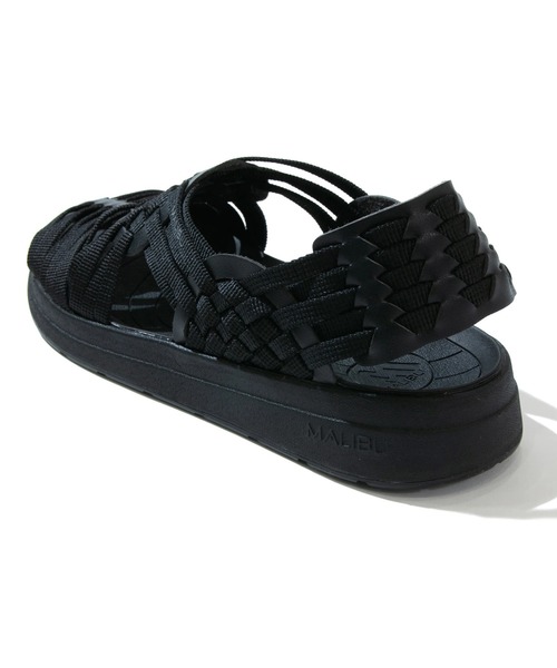 【着用一度のみ】マリブサンダルズ　新品同様　黒 MALIBU SANDALS サンダル SANDALS/マリブサンダルズ CANYON