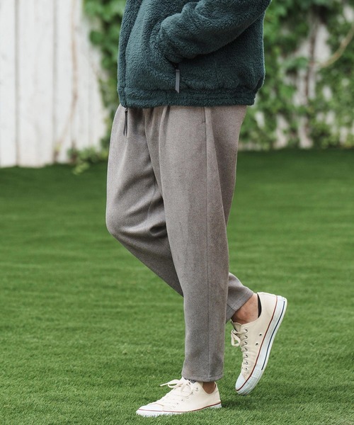 CAMBIO（カンビオ） パンツ mp12505-Suede Ponti Cut Pants サルエル