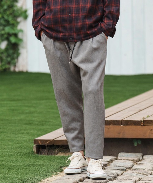 CAMBIO（カンビオ） パンツ mp12505-Suede Ponti Cut Pants サルエル