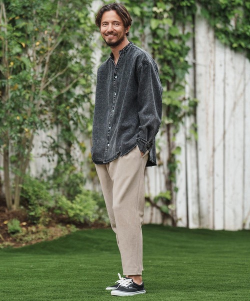 CAMBIO（カンビオ） パンツ mp12505-Suede Ponti Cut Pants サルエル
