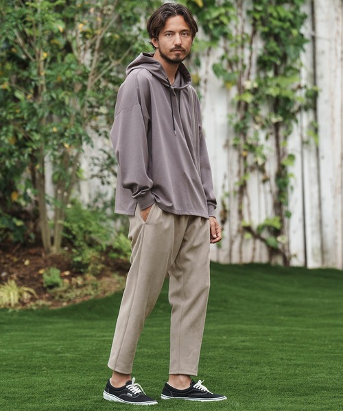 CAMBIO（カンビオ） パンツ mp12505-Suede Ponti Cut Pants サルエル
