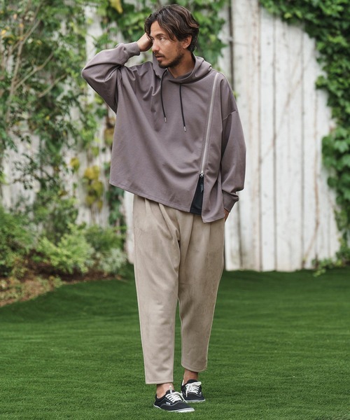 CAMBIO（カンビオ） パンツ mp12505-Suede Ponti Cut Pants サルエル