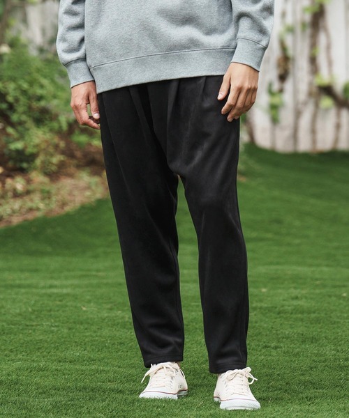 CAMBIO（カンビオ） パンツ mp12505-Suede Ponti Cut Pants サルエル
