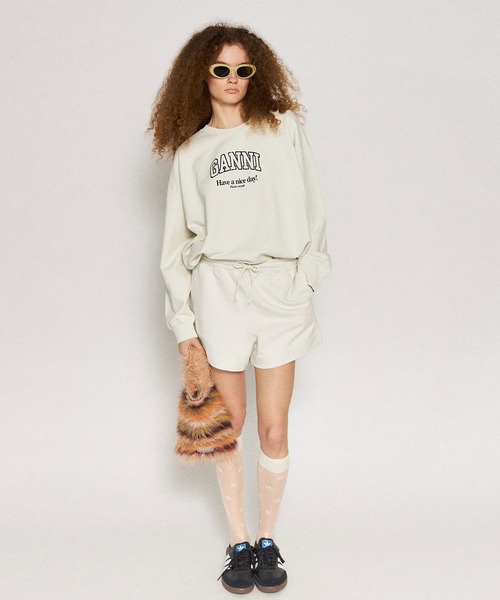 MAISON SPECIAL ハンドバッグ Multi Border Knit Bag/マルチ