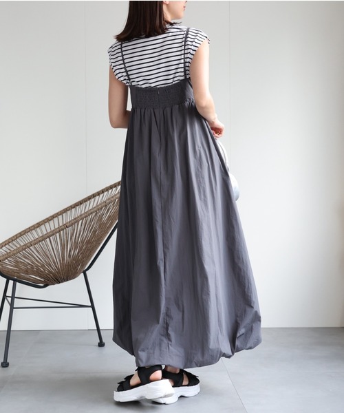 sakishimatokyo ワンピース バルーンキャミドレス/バルーンシルエット
