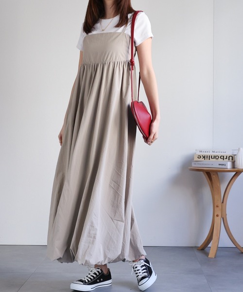sakishimatokyo ワンピース バルーンキャミドレス/バルーンシルエット
