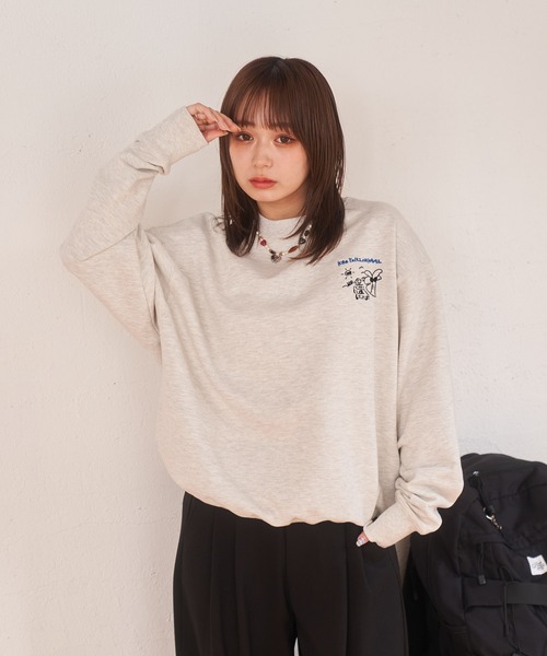 kaoyorinakami トレーナー スウェット 4 comic sweat / 4コマ