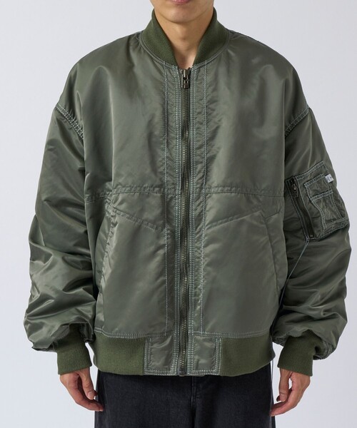 ミリタリージャケット モッズコート 「FACETASM/ファセッタズム」HEAVY STITCH MA-1 JACKETの画像