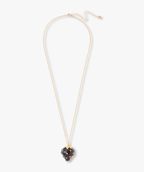 ANNA SUI ネックレス いちごモチーフ ロングネックレス