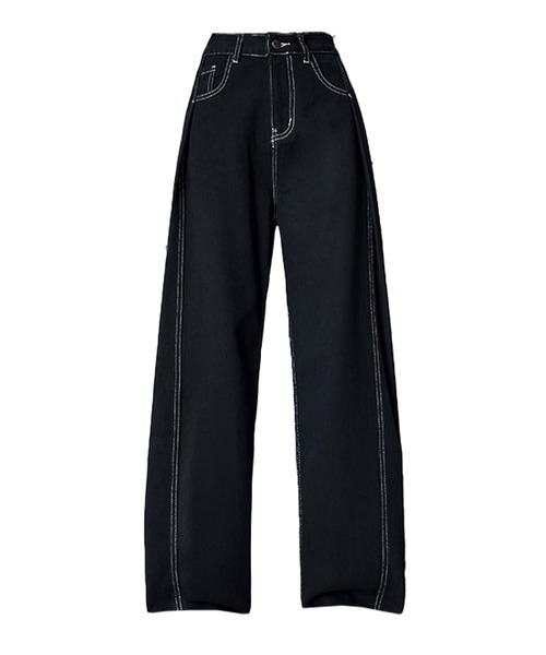 DAY CLOSET ワイドパンツ ジーンズ デニム デニムパンツ レディース