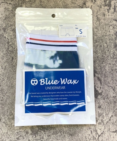 MASSIVE STORE（マッシブストア） ボクサーパンツ 「Blue Wax/ブルー
