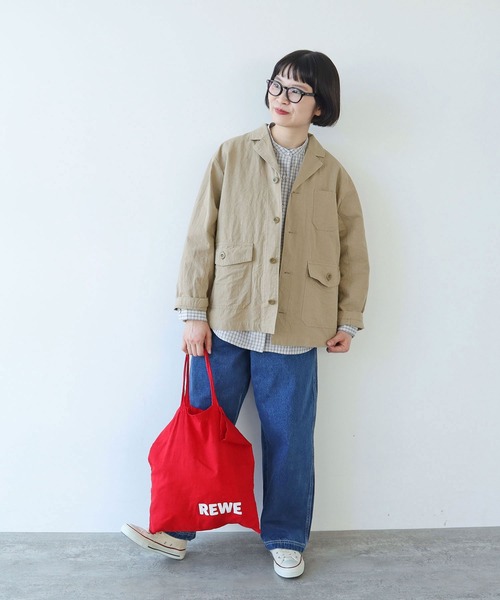 PAR ICI ジャケット テーラードジャケット コットンヘンプ