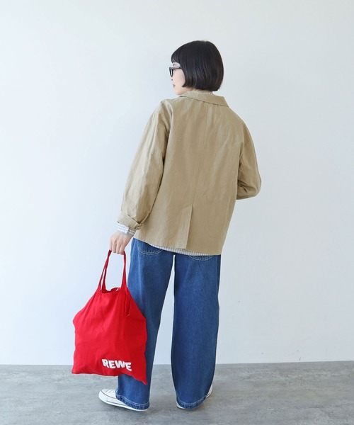 PAR ICI ジャケット テーラードジャケット コットンヘンプ