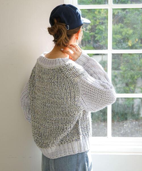URBAN RESEARCH Sonny Label ニット セーター ミックスカラーニット