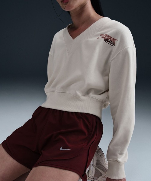 NIKE トレーナー スウェット ナイキ NSW PHNX FLC CROP VNECK L