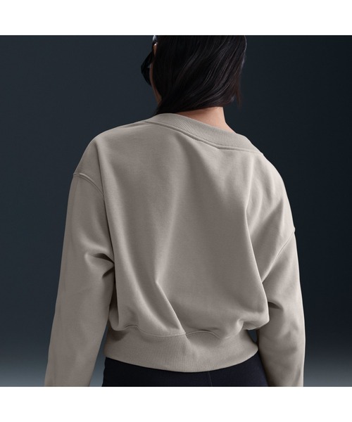 NIKE（ナイキ） トレーナー スウェット NSW PHNX FLC CROP VNECK L/S