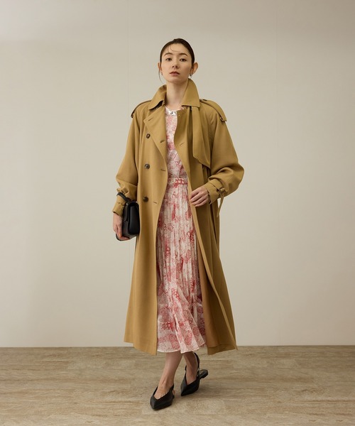 ROPE'（ロペ） スカート 「洗える」トワルドジュイタックプリーツ